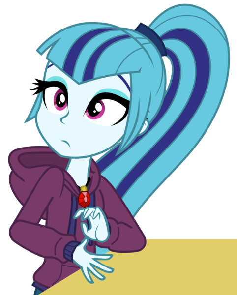 Size: 3470x4320 | Tagged: safe, artist:greenmachine987, derpibooru import, sonata dusk, equestria girls, rainbow rocks, absurd resolution, clothes, hoodie, simple background, solo, transparent background, vector