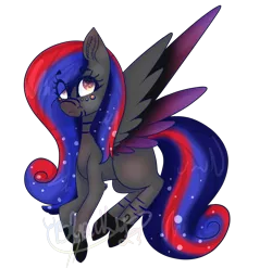 Size: 4331x4271 | Tagged: safe, artist:ohsushime, derpibooru import, oc, oc:solar nova, unofficial characters only, pegasus, pony, absurd resolution, colored wings, female, mare, multicolored wings, simple background, solo, transparent background