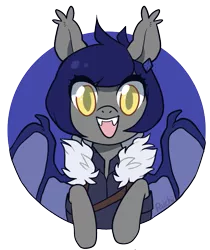 Size: 757x903 | Tagged: safe, artist:paichitaron, derpibooru import, oc, oc:lapis, unofficial characters only, bat pony, pony, cute, ear piercing, earring, female, jewelry, mare, piercing, solo