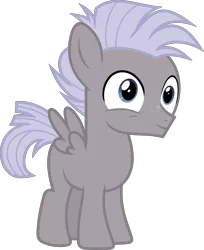 Size: 5129x6279 | Tagged: safe, artist:pink1ejack, derpibooru import, chipcutter, pegasus, pony, forever filly, absurd resolution, colt, male, simple background, smiling, solo, that was fast, transparent background, vector