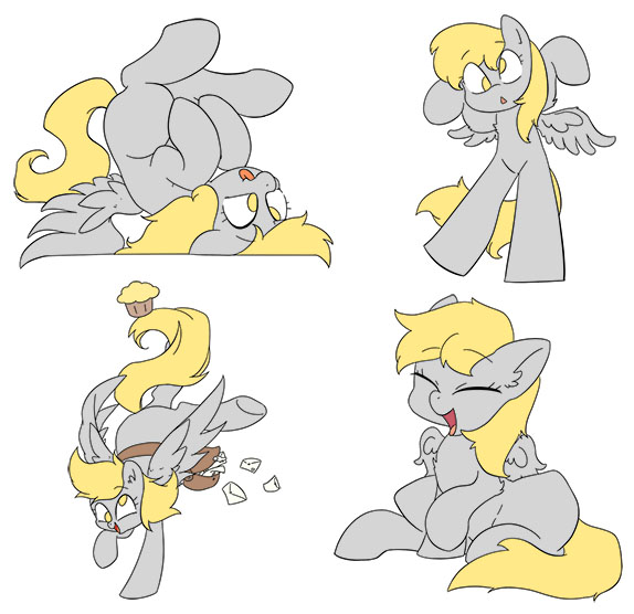 Size: 574x556 | Tagged: safe, artist:yukandasama, derpibooru import, derpy hooves, pony, eyes closed, happy, letter, mailbag, mailmare, silly, silly pony, simple background, sitting, solo, tongue out