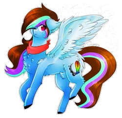 Size: 911x881 | Tagged: safe, artist:twinkepaint, derpibooru import, oc, oc:luna painter, unofficial characters only, pegasus, pony, chest fluff, colored pupils, female, fluffy, mare, one eye closed, simple background, solo, transparent background, wink