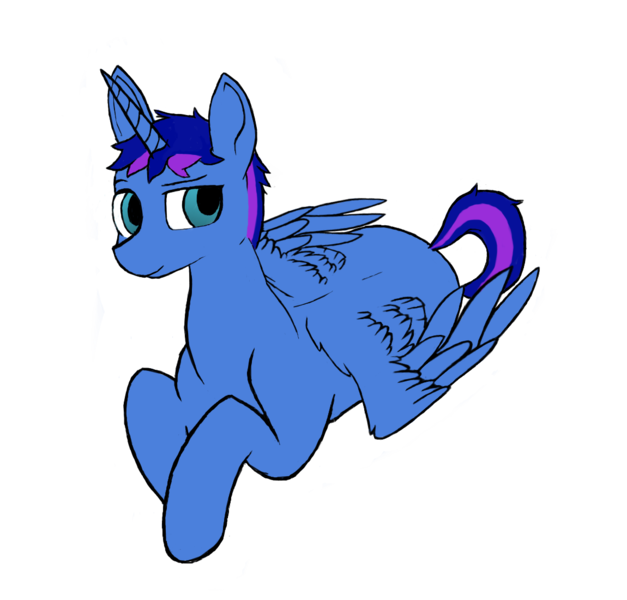 Size: 1150x1100 | Tagged: safe, artist:nopony435, derpibooru import, oc, unofficial characters only, alicorn, pony, alicorn oc, flat colors, lying down, ruffled mane, simple background, solo, transparent background