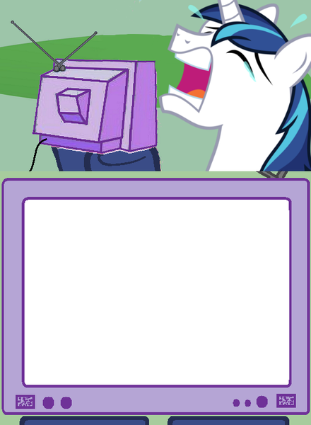 Size: 559x762 | Tagged: safe, derpibooru import, shining armor, pony, blank, crying, crying armor, exploitable meme, meme, obligatory pony, solo, template, tv meme