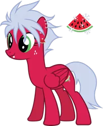 Size: 1024x1252 | Tagged: safe, artist:duskthebatpack, derpibooru import, oc, oc:melon frost, unofficial characters only, pegasus, pony, ear piercing, earring, fluffy mane, freckles, jewelry, lip piercing, piercing, simple background, smiling, snake bites, solo, transparent background, vector