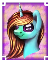 Size: 3200x4000 | Tagged: safe, artist:shkura2011, derpibooru import, oc, unofficial characters only, pony, unicorn, bust, female, high res, mare, portrait, solo
