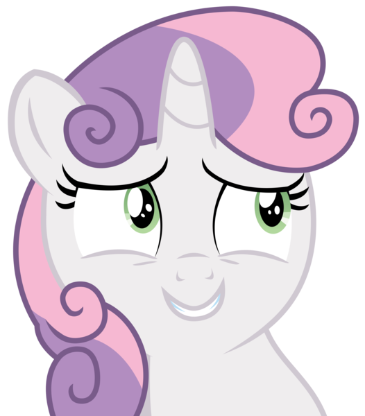 Size: 3153x3600 | Tagged: safe, artist:sketchmcreations, derpibooru import, sweetie belle, pony, forever filly, grin, nervous, nervous grin, nervous laugh, simple background, smiling, solo, transparent background, vector