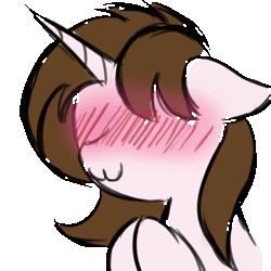 Size: 2000x2000 | Tagged: safe, artist:ilynalta, derpibooru import, oc, oc:ily, unofficial characters only, pony, :3, animated, blushing, context is for the weak, female, floppy ears, gif, high res, mare, simple background, solo, transparent background, waifu