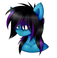 Size: 1393x1440 | Tagged: safe, artist:despotshy, derpibooru import, oc, oc:despy, unofficial characters only, anthro, earth pony, bust, female, heterochromia, mare, portrait, simple background, solo, transparent background