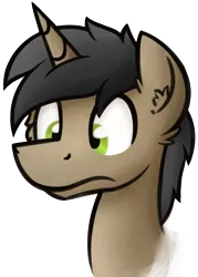 Size: 793x1108 | Tagged: safe, artist:moemneop, derpibooru import, oc, oc:neop, unofficial characters only, pony, unicorn, bust, male, portrait, simple background, solo, stallion, transparent background