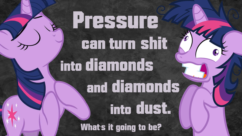 Size: 1920x1080 | Tagged: safe, artist:derpyjoel, derpibooru import, twilight sparkle, pony, unicorn, collage, eyes closed, female, grand theft auto, gta v, mare, pressure, quote, solo, twilight snapple, vulgar