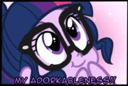 Size: 180x121 | Tagged: safe, artist:wubcakeva, derpibooru import, sci-twi, twilight sparkle, equestria girls, adorkable, blurry, cropped, cute, dork, glasses, picture for breezies, twiabetes