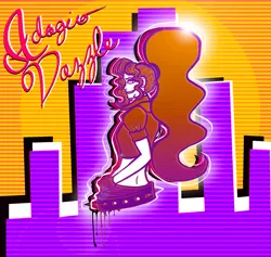 Size: 1800x1706 | Tagged: adagio dazzle, artist:madness-with-reason, derpibooru import, retrowave, safe, vaporwave