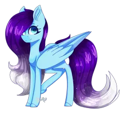 Size: 5480x5080 | Tagged: safe, artist:ohsushime, derpibooru import, oc, oc:antares, unofficial characters only, pegasus, pony, absurd resolution, female, gradient mane, mare, simple background, solo, transparent background