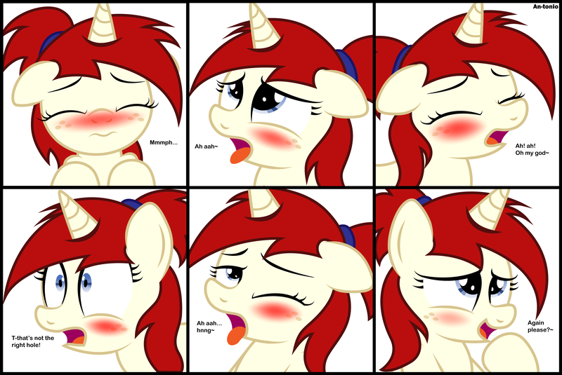 Size: 5000x3342 | Tagged: suggestive, artist:an-tonio, derpibooru import, oc, oc:silver draw, unofficial characters only, pony, absurd resolution, ahegao, blushing, implied sex, open mouth, orgasm, panting, sex face meme, solo, wrong hole