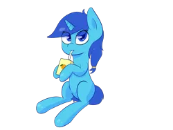 Size: 3200x2400 | Tagged: safe, artist:eyeburn, derpibooru import, oc, oc:single drop, unofficial characters only, pony, unicorn, cute, juice, juice box, looking at you, simple background, sitting, solo, transparent background