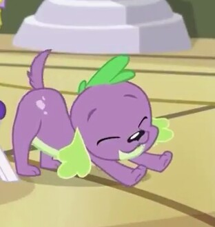 Size: 312x329 | Tagged: safe, derpibooru import, screencap, spike, spike the regular dog, dog, dance magic, equestria girls, spoiler:eqg specials, cropped, cute, eyes closed, paws, puppy, solo, spikabetes, stretching