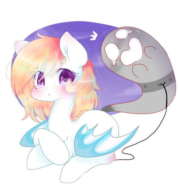 Size: 1213x1285 | Tagged: safe, artist:windymils, derpibooru import, oc, oc:winter sporkle, unofficial characters only, bat pony, ghost, pony, blushing, collar, cute, duo, female, leash, mare, ocbetes, prone, smiling