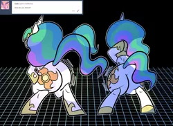 Size: 792x576 | Tagged: suggestive, artist:pembroke, derpibooru import, edit, princess celestia, alicorn, pony, bottom heavy, cropped, female, mare, plot, solo, solo female, sunbutt, thiklestia, twerking