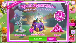 Size: 1280x720 | Tagged: advertisement, costs real money, crack is cheaper, derpibooru import, discord, gameloft, official, safe, sweetie belle, why gameloft why