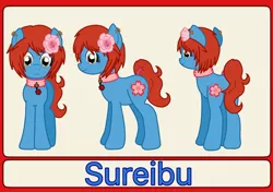 Size: 1280x901 | Tagged: safe, alternate version, artist:linedraweer, derpibooru import, oc, oc:sureibu, unofficial characters only, pony, commission, female, reference sheet, solo