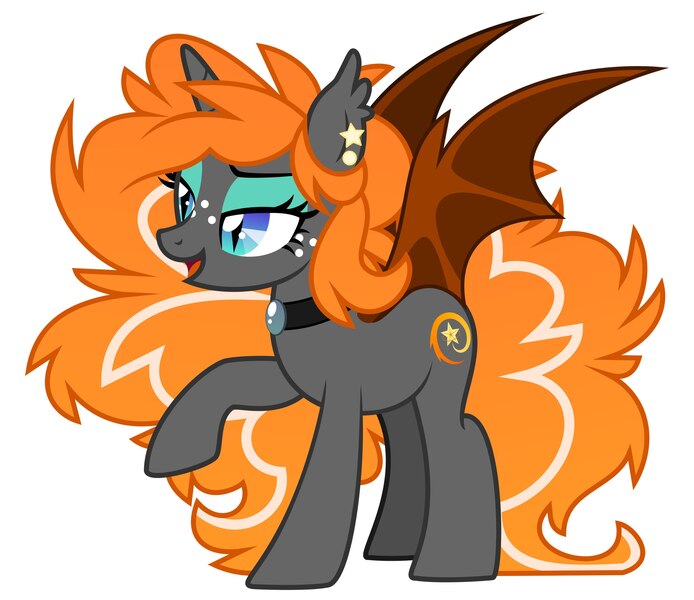 Size: 2500x2160 | Tagged: safe, artist:glastalinka, derpibooru import, oc, oc:celestial dusk, unofficial characters only, alicorn, bat pony, bat pony alicorn, pony, alicorn oc, bat wings, simple background, solo, white background