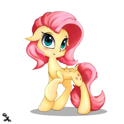 Size: 1500x1500 | Tagged: safe, artist:skrayp, derpibooru import, fluttershy, pony, blushing, cute, looking at you, shyabetes, simple background, solo, transparent background