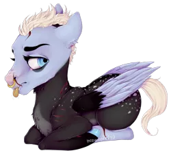 Size: 1613x1440 | Tagged: safe, artist:meowcephei, derpibooru import, oc, oc:hamartia, unofficial characters only, pegasus, pony, scar, simple background, solo, transparent background