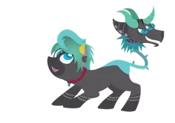 Size: 800x566 | Tagged: artist:lordswinton, derpibooru import, dragalis, dragon, lineless, mlpforums, oc, safe, simple background, solo, transparent background, unofficial characters only, vector