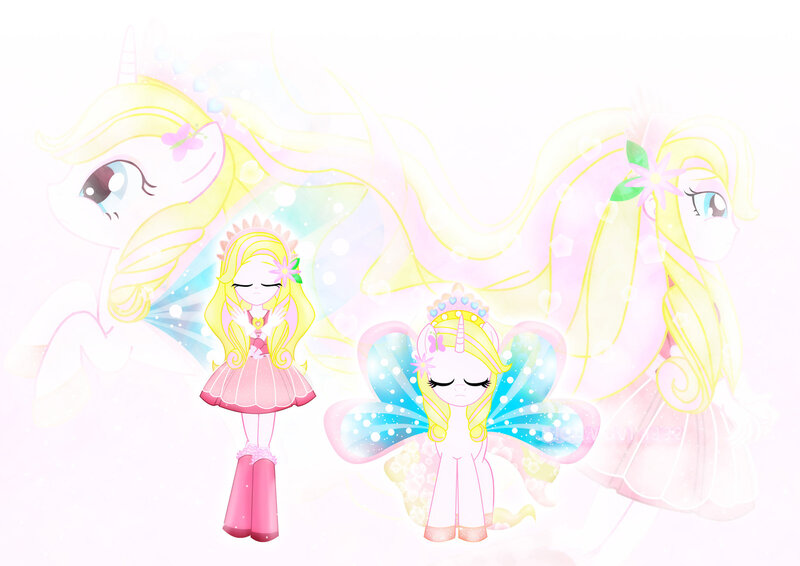 Size: 1600x1131 | Tagged: safe, artist:jucamovi1992, derpibooru import, oc, oc:aphrodite, unofficial characters only, fairy, fairy pony, pony, unicorn, equestria girls, aphrodite, clothes, equestria girls-ified, eyes closed, fairy wings, female, human ponidox, magical girl, mare, self ponidox, wings