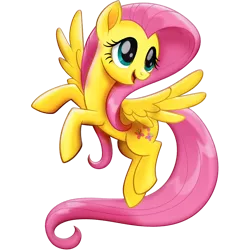 Size: 1024x1024 | Tagged: safe, derpibooru import, fluttershy, pegasus, pony, my little pony: the movie, cute, female, head turn, looking away, mare, open mouth, render, shyabetes, simple background, solo, spread wings, transparent background, wings