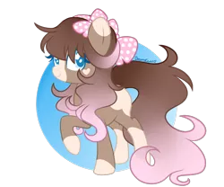 Size: 1200x1000 | Tagged: safe, artist:dreamyeevee, derpibooru import, oc, oc:pastel sweets, unofficial characters only, pony, bow, heart eyes, simple background, solo, transparent background, wingding eyes