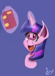 Size: 1624x2237 | Tagged: safe, artist:jorge123esp, derpibooru import, twilight sparkle, pony, book, cute, female, glowing horn, magic, mare, open mouth, simple background, solo, telekinesis, that pony sure does love books, twiabetes