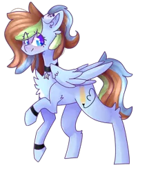 Size: 1563x1836 | Tagged: safe, artist:emily-826, derpibooru import, oc, oc:sugar sketch, unofficial characters only, pegasus, pony, chest fluff, female, mare, simple background, solo, transparent background