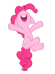 Size: 2048x2732 | Tagged: safe, artist:prismaticstars, derpibooru import, pinkie pie, pony, not asking for trouble, happy, high res, simple background, solo, transparent background, vector