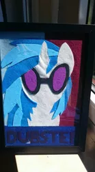 Size: 533x960 | Tagged: safe, artist:kleinespika, derpibooru import, vinyl scratch, pony, commission, merchandise, picture frame, selfmade