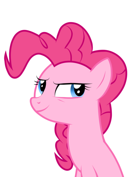 Size: 2048x2732 | Tagged: safe, artist:prismaticstars, derpibooru import, pinkie pie, earth pony, pony, the one where pinkie pie knows, high res, simple background, smiling, solo, transparent background, vector