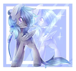 Size: 1024x955 | Tagged: safe, artist:twily-star, derpibooru import, oc, oc:cinder skyline, unofficial characters only, dracony, hybrid, arrow, male, mouth hold, one eye closed, solo, wink