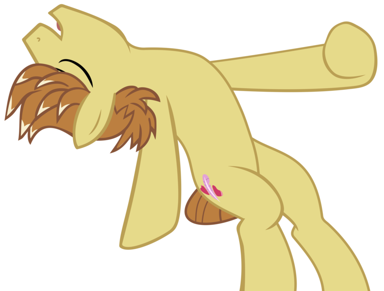 Size: 6000x4551 | Tagged: safe, artist:frownfactory, derpibooru import, feather bangs, earth pony, pony, hard to say anything, absurd resolution, cutie mark, male, simple background, solo, stupid sexy feather bangs, transparent background, vector