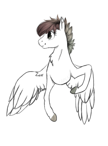 Size: 950x1280 | Tagged: safe, artist:laps-sp, derpibooru import, oc, unofficial characters only, pegasus, pony, female, mare, simple background, solo, transparent background