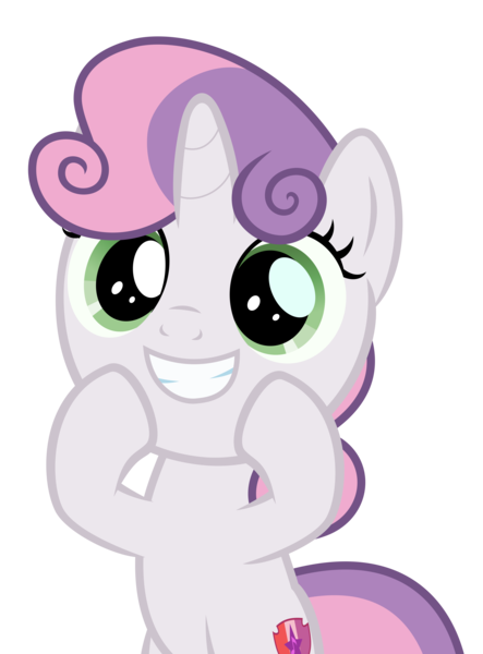 Size: 4000x5414 | Tagged: safe, artist:sollace, derpibooru import, sweetie belle, pony, hard to say anything, .svg available, absurd resolution, bronybait, cute, diasweetes, female, filly, happy, simple background, smiling, solo, transparent background, vector