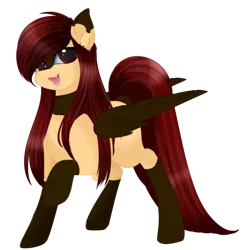 Size: 1024x1048 | Tagged: safe, artist:little-sketches, derpibooru import, oc, oc:yeri, unofficial characters only, pegasus, pony, female, mare, simple background, smiling, solo, transparent background