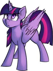 Size: 1568x2091 | Tagged: safe, artist:bravefleet, artist:datonetrumpet, derpibooru import, twilight sparkle, twilight sparkle (alicorn), alicorn, pony, simple background, solo, transparent background