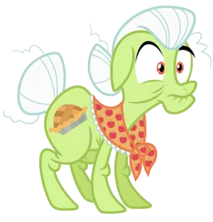 Size: 5362x5584 | Tagged: safe, artist:estories, derpibooru import, granny smith, earth pony, pony, absurd resolution, female, hair bun, mare, simple background, solo, transparent background, vector