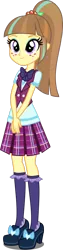 Size: 450x1776 | Tagged: safe, artist:xebck, derpibooru import, edit, sour sweet, equestria girls, friendship games, dye, dyed hair, dyed mane, realism edits, simple background, solo, transparent background, vector