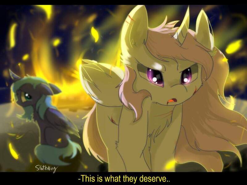 mlp sad luna and celestia