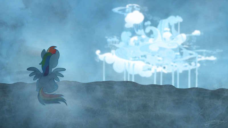 Size: 1920x1080 | Tagged: artist:jamey4, artist:quanno3, derpibooru import, edit, rainbow dash, safe, solo, vector, wallpaper, wallpaper edit