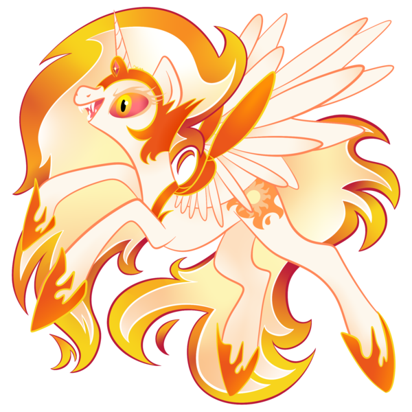 Size: 2000x2000 | Tagged: safe, artist:orcakisses, derpibooru import, daybreaker, alicorn, pony, a royal problem, simple background, solo, transparent background