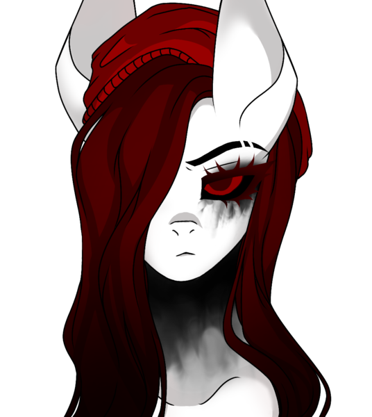 Size: 1022x1143 | Tagged: safe, artist:starshame, derpibooru import, oc, oc:blurryface, ponified, unofficial characters only, earth pony, pony, black sclera, blurryface, creepy, female, simple background, solo, transparent background