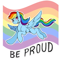 Size: 3000x3000 | Tagged: safe, artist:overlordneon, derpibooru import, part of a set, rainbow dash, pegasus, pony, female, flying, gay pride, gay pride flag, lesbian, lgbt, looking at you, mare, pride, pride flag, pride month, simple background, solo, transparent background